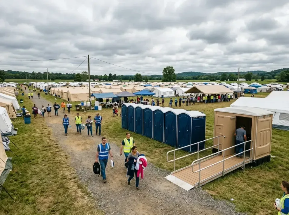 disaster-relief-camp-restrooms-010 — frequently asked questions, Dumpster & Portable Bathrooms Rental in Kealakekua, HI